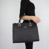 Borsa Liu Jo bauletto nero Satchel Manhattan N68099 E0087