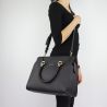 Borsa Liu Jo bauletto nero Satchel Manhattan N68099 E0087