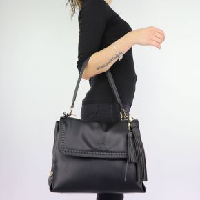 Sac Liu Jo haut-poignée Moscova noir taille M A68013 E0532