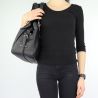 Bag satchel and shoulder Barona Liu Jo black size M A68134 E0059