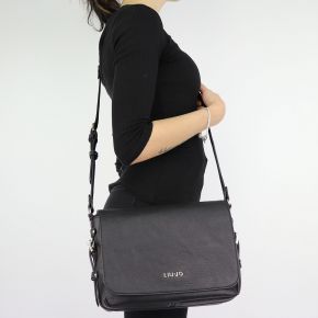 Bolso de hombro de Liu Jo Barona negro A68135 E0059