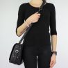 Bolso de hombro de Liu Jo Barona negro A68135 E0059