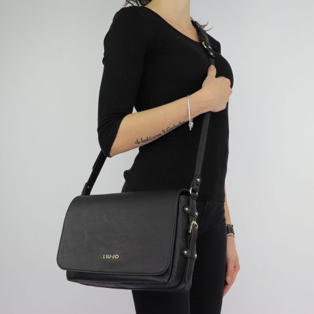 Sac à bandoulière Liu Jo Barona noir A68135 E0059