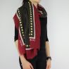 Foulard Liu Jo 110X110 Milano rouge bordeaux A68249 T0300