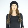 Cappello paillettes ponpon Liu Jo nero A68261 M0300