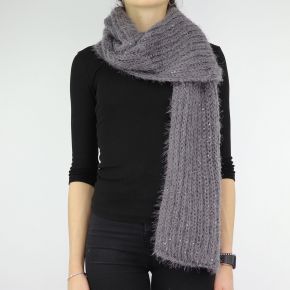 Foulard Liu Jo pailleté gris A68262 M0300