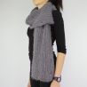 Foulard Liu Jo pailleté gris A68262 M0300