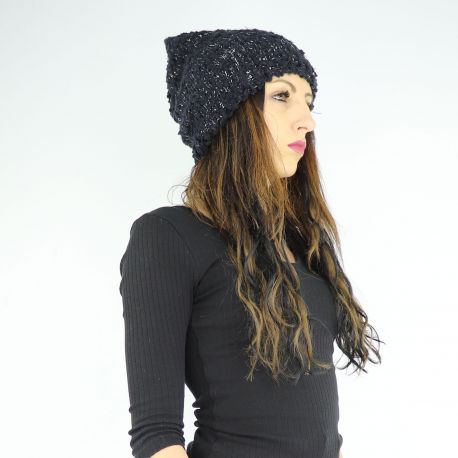 Cappello boucle paillettes Liu Jo nero A68282 M0300