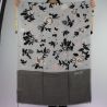 Bufanda de Liu Jo 70x200 floral gris A68288 T0300