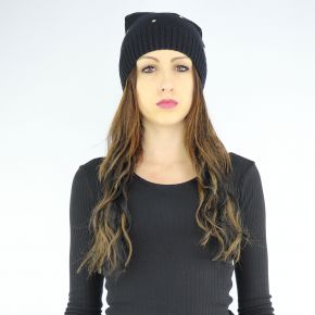 Hat knit Liu Jo lima black A68294 M0300