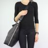 Borsa Liu Jo black beads with a one Shoulder Dock N68041 E0037