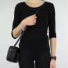 Borsa Liu Jo black shoulder bag CrossBody Manhattan N68082 E0087