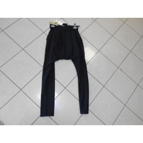 PANTALONE TUTA NERO CAV BASSO LANA