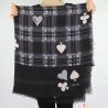 Stole Liu Jo black plaid N68313 T0300