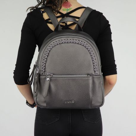 Backpack Liu Jo grey Ceresio N68052 E0033