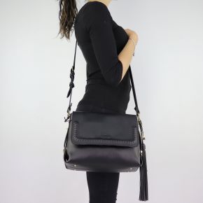 Sac à bandoulière Liu Jo Messenger Moscova noir taille M A68015 E0532