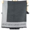 Mantella Liu Jo 140x140 logo jacquard nera A68291 T0300