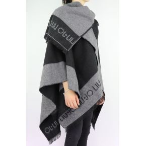 Coat Liu Jo 140x140 logo jacquard black A68291 T0300