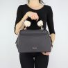 Borsa Liu Jo black hand with the handle in the fur Cordusio N68116 E0037