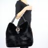 Borsa Liu Jo fur black Shoulder Hobo Dock black N68041 E0218