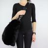 Borsa Liu Jo fur black Shoulder Hobo Dock black N68041 E0218