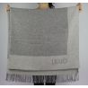 Coat Liu Jo 140x140 logo jacquard grey A68286 T0300