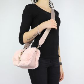 Borsa Liu Jo de piel de color rosa en el hombro Crossbody Dock N68040 E0218