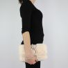 Borsa Liu Jo fur beige shoulder Crossbody Dock N68040 E0218