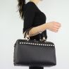 Tasche Topcase Liu Jo in schwarz mit perlen Satchel Hafenbecken N68042 E0037