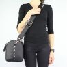 Tasche Topcase Liu Jo in schwarz mit perlen Satchel Hafenbecken N68042 E0037