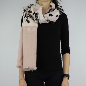 Foulard Liu Jo 70x200 floral champagne A68288 T0300