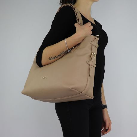 Shopping bag Liu Jo Tote Barona sandstone size L A68141 E0059