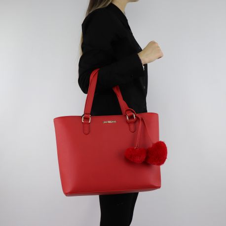 Compras de Love Moschino rojo con corazones rojos, JC4322PP06KW0500