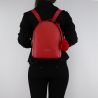 Backpack Love Moschino red with red hearts, JC4323PP06KW0500