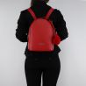 Mochila de Love Moschino rojo con corazones rojos, JC4323PP06KW0500