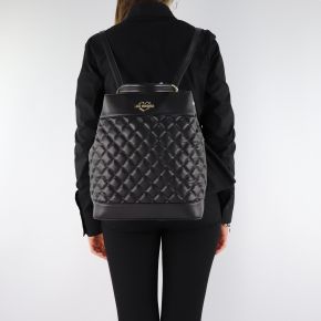 Sac à dos de la marque Love Moschino noir matelassé JC4202PP06KA000A