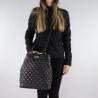 Backpack Love Moschino black quilted JC4202PP06KA000A