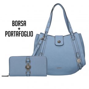 Bag and wallet Liu Jo It's Me Blue Advertising 2018