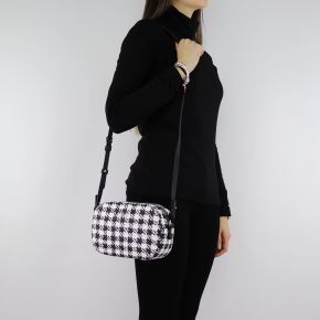 Sac à bandoulière Liu Jo noir et blanc N68082 E0386