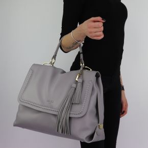 Sac Liu Jo haut-poignée Moskva gris taille L A68012 E0532