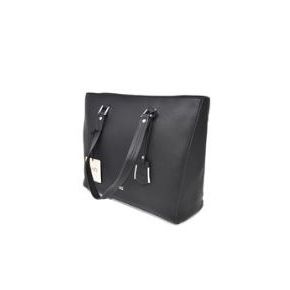 Bolsa de compras de Liu Jo de mano negro de la Isla N68006 E0033