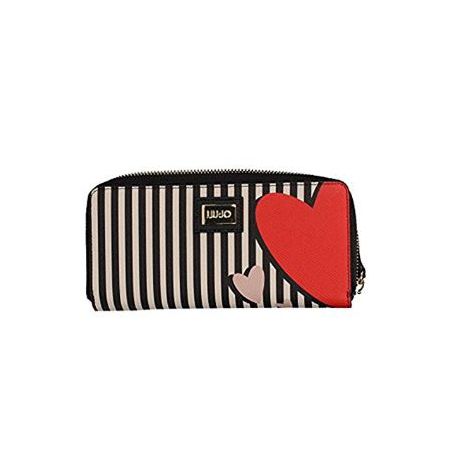 Wallet Liu Jo Zip Around Hawaii black lines N18160 E0450