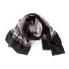 Foulard Liu Jo noir et beige 120 cm X 120 cm A18242 T0300