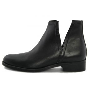 SOCKET LOW ANKLE HEIGHT BLACK CALF