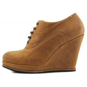 WEDGE HIGH LEATHER