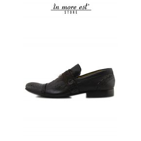 ALLACC/MOCASÍN CASUAL MARRÓN BECERRO ACOLCHADO SLIP-ON