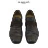 ALLACC/MOCASSINO CASUAL MARRONE VITELLO IMPUNTURATO SENZA LACCI