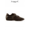 LACED LOW FABRIC-BROWN WITH A CREST PACIOTTI DETAILS PLLE BROWN STRAP SIDE