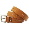 CEINTURE EN CUIR DE VEAU IMPUNT MULTICOLORE BOUCLE EN MÉTAL ARG LOGO MISSONI