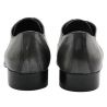 ELEGANT ALLAC GLOSSY CALFSKIN BRUSH GRAY BLACK